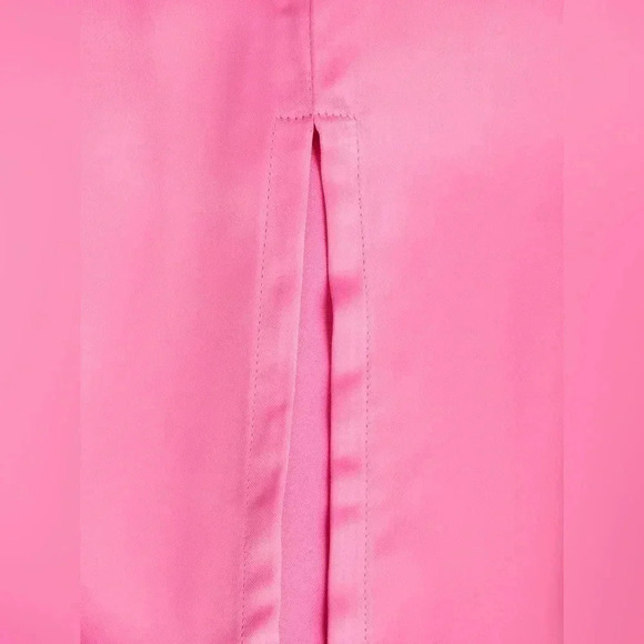 JJXX Pink Satin Cleo  Dress NWT - Picture 6 of 12